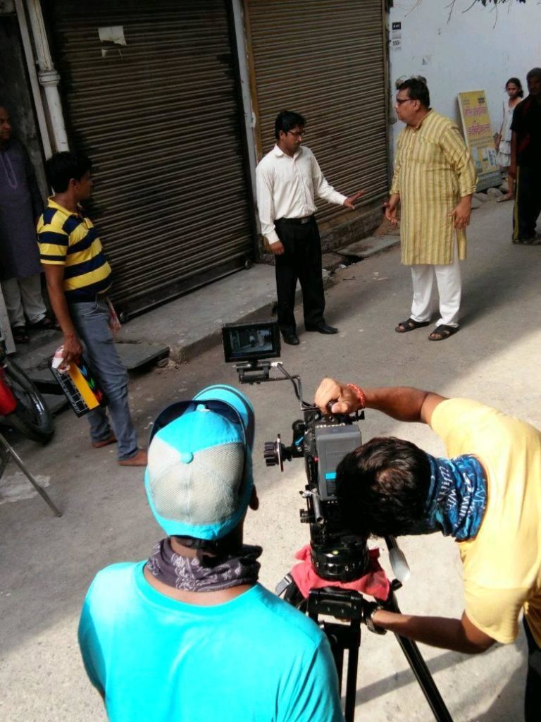 Umakant Pandey Purush Ya....? | Ajeet Kumar | Production shots--Reeling Media Services